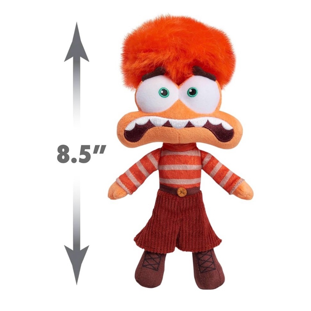 Disney Pixar Inside Out 2 Anxiety Talk It Out 8.5" Talking Plush Just Play Toy